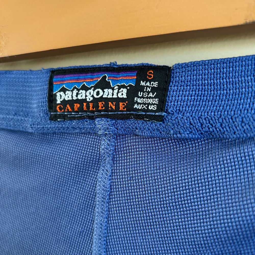 Patagonia Capilene Blue Performance Wear